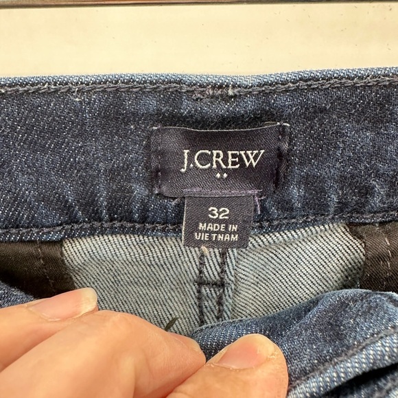 J CREW Woman cotton wide leg trouser wardrobe staple minimalist casual jean 32 - Picture 6 of 11